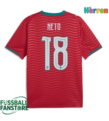 Portugal Pedro Neto #18 Replik Heimtrikot WM 2026 Kurzarm